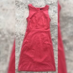 Lightly worn, pink midi dress